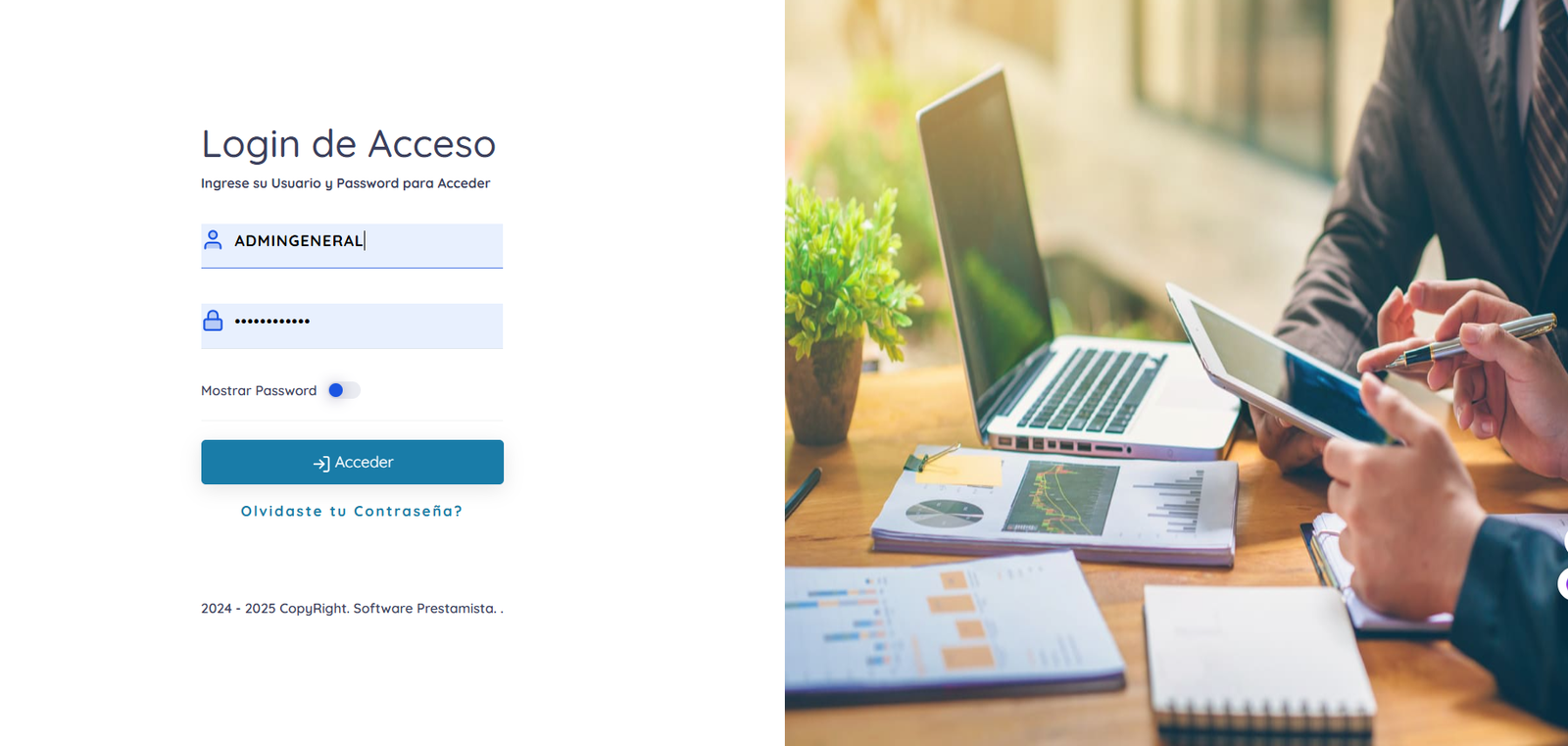 sistemas para el control de Préstamos